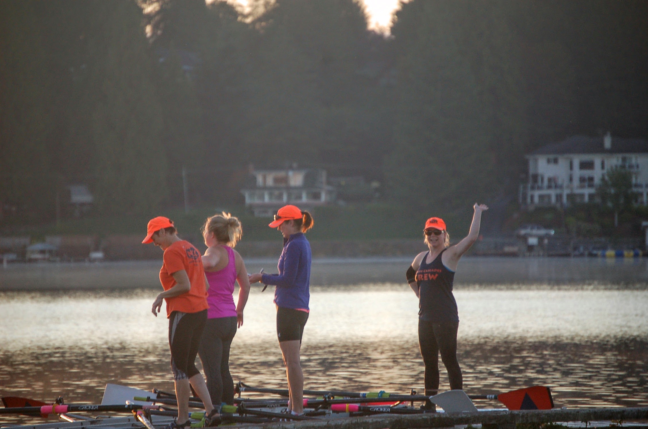 Row with NCC in Lake Stevens, WA